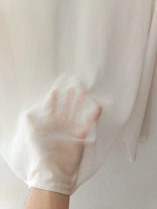Blusa elegante da ufficio, stile accademico