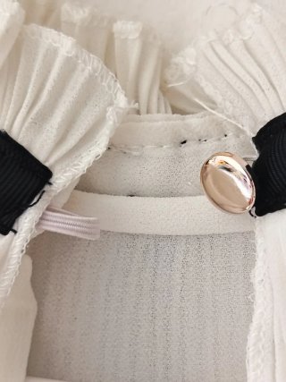 Blusa elegante da ufficio, stile accademico