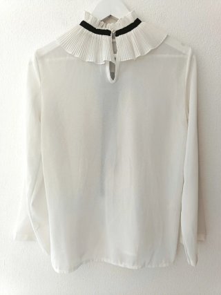 Blusa elegante da ufficio, stile accademico
