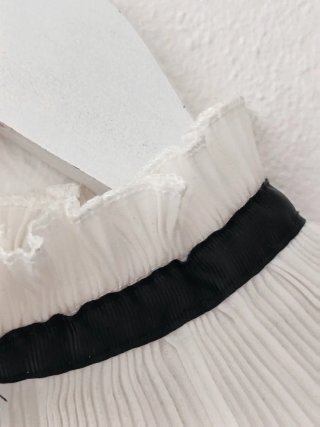 Blusa elegante da ufficio, stile accademico
