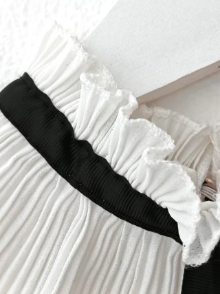 Blusa elegante da ufficio, stile accademico