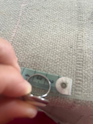 Anillo de plata con diseño espiral