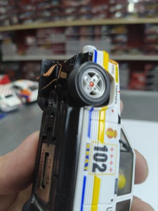 Scalextric Seat Panda Ulloa con luz Rallye