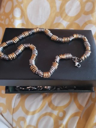 Lote de joyas plateadas