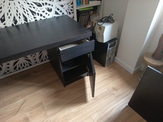 Escritorio Wengue 140cm x 65cm