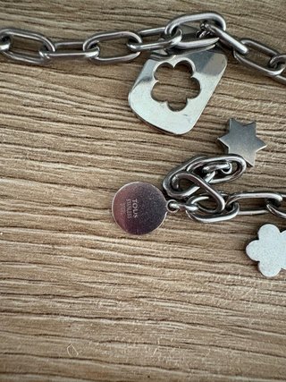 Conjunto collar y pulsera Tous acero