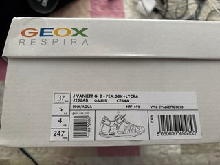 Sandalias Geox niña talla 37 rosas