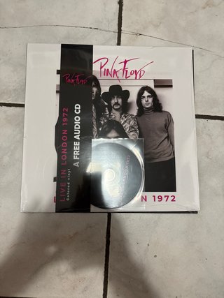 Pink Floyd Live in London 1972 Vinile + CD