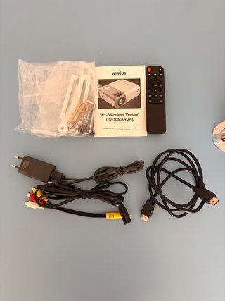Proyector Wimius C50 W1 Gris/Blanco