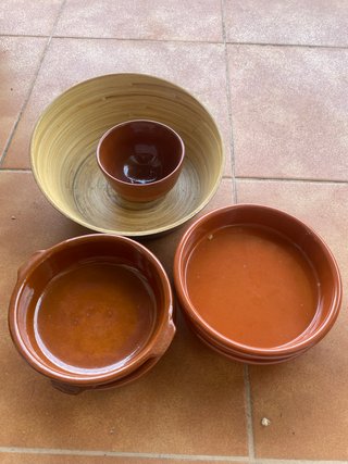 Cuenco Barro macetas terraza macetero plantas hoja