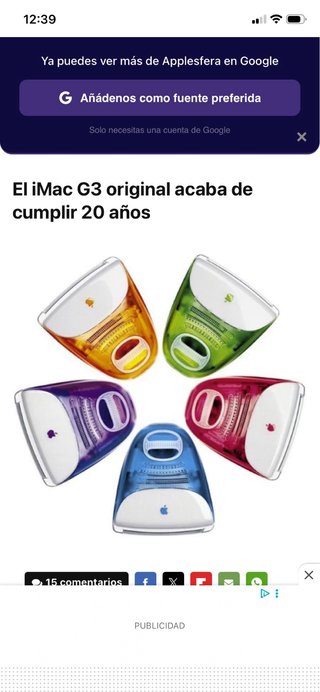 iMac G3 Histórico