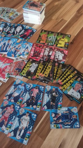 320 cromos de fútbol