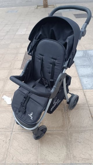 Silla de paseo Asalvo negra