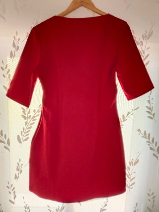 Vestido Mango Rojo Talla L