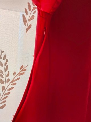 Vestido Mango Rojo Talla L