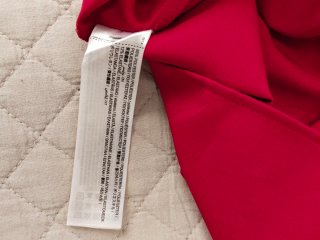 Vestido Mango Rojo Talla L