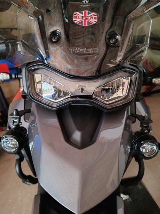 Triumph Tiger 850 Sport Roja/Plata