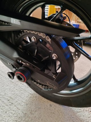 Triumph Tiger 850 Sport Roja/Plata