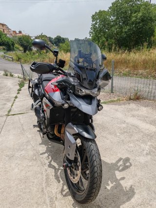 Triumph Tiger 850 Sport Roja/Plata
