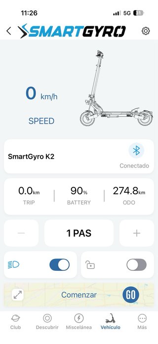 Patinete Eléctrico SmartGyro K2 PRO XL
