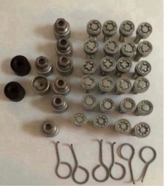 TORNILLOS ANTIRROBO VW GOLF AUDI SEAT PASSAT CADDY
