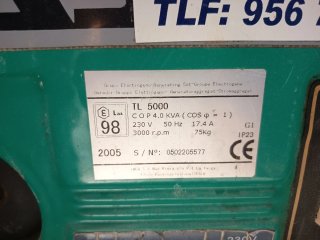 Generador Eléctrico TL5000