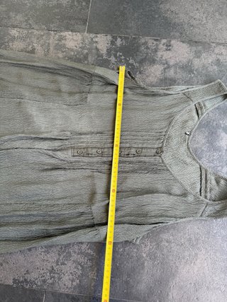 Top verde Massimo Dutti