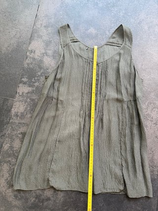 Top verde Massimo Dutti