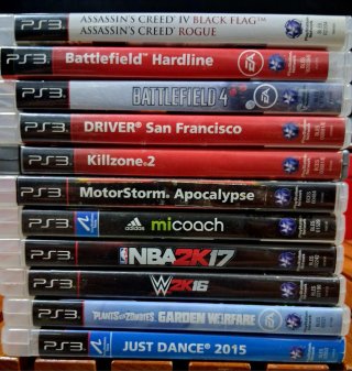 Lote Juegos PS3: Battlefield, Assassin's Creed, NB