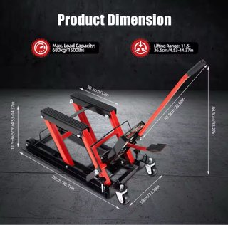 Plataforma Elevadora Hidráulica para Motos