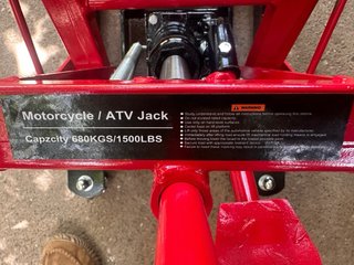 Plataforma Elevadora Hidráulica para Motos