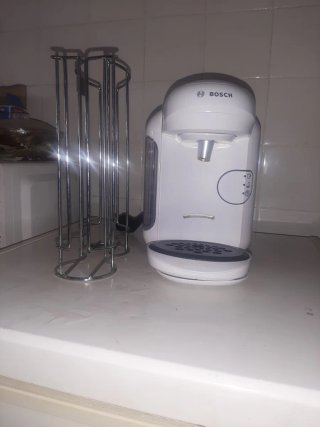 Cafetera Bosch C/Porta Cápsulas