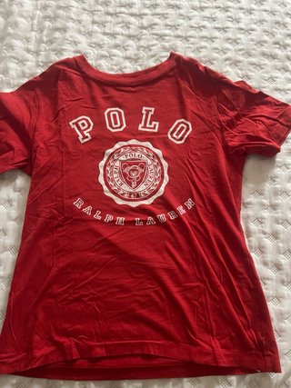 Camiseta Polo Ralph Lauren niño roja