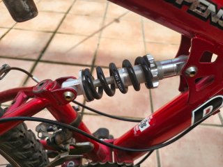 Bicicleta Montaña Demon RX 24 con doble suspensión