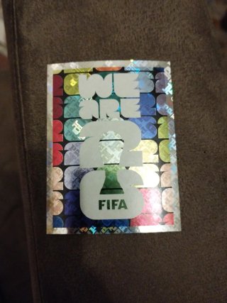 Carta Panini We Are 2026 FIFA