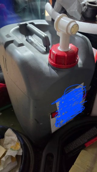 Garrafa Metanol 25L con grifo
