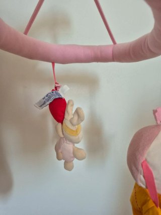 Móvil Cuna Chicco Peluches Rosas