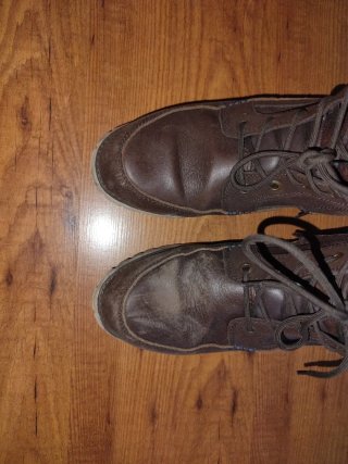 Botas de moto marrones marca Overlap. Talla 42