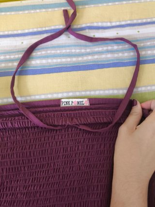 Vestido Pink Pomelo Talla Única Morado