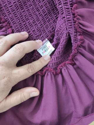 Vestido Pink Pomelo Talla Única Morado