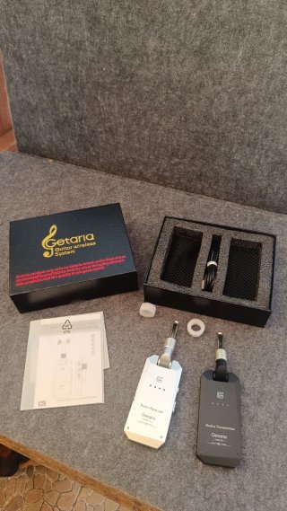Getaria GWS-26 Sistema Inalámbrico Guitarra