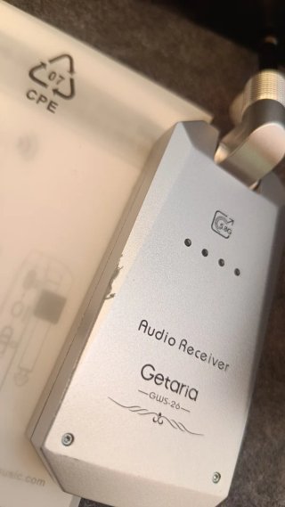 Getaria GWS-26 Sistema Inalámbrico Guitarra
