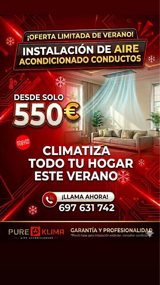 Instalación/Montaje de Aire Acondicionado!