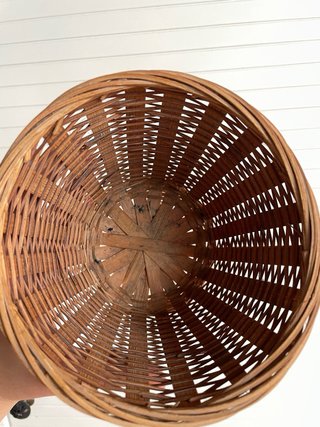 MINI CESTA MIMBRE RATÁN MARRÓN CESTITA PEQUEÑA