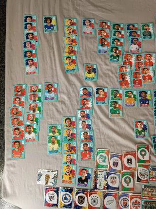 Lote 190 Cromos Mundial Sin Repetir