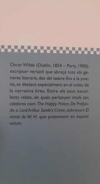 El Retrat de W.H.