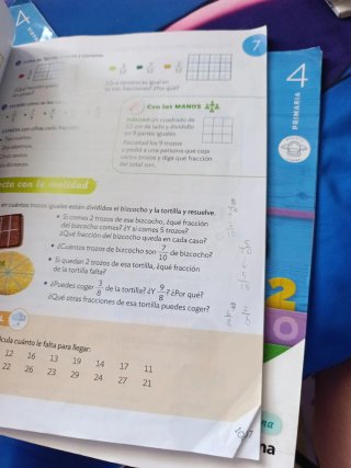 Matemáticas 4 Primaria