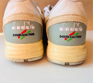 Diadora N.9002 Talla 40 Beige/Verde