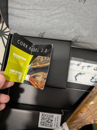 Pala de pádel Cork Alta Gama