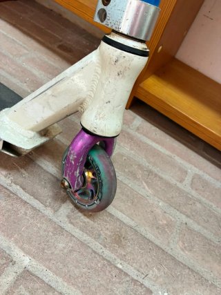 Patinete Freestyle Azul y Blanco